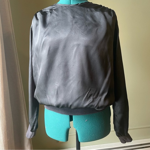 Notations Tops - Notations Black Blouse